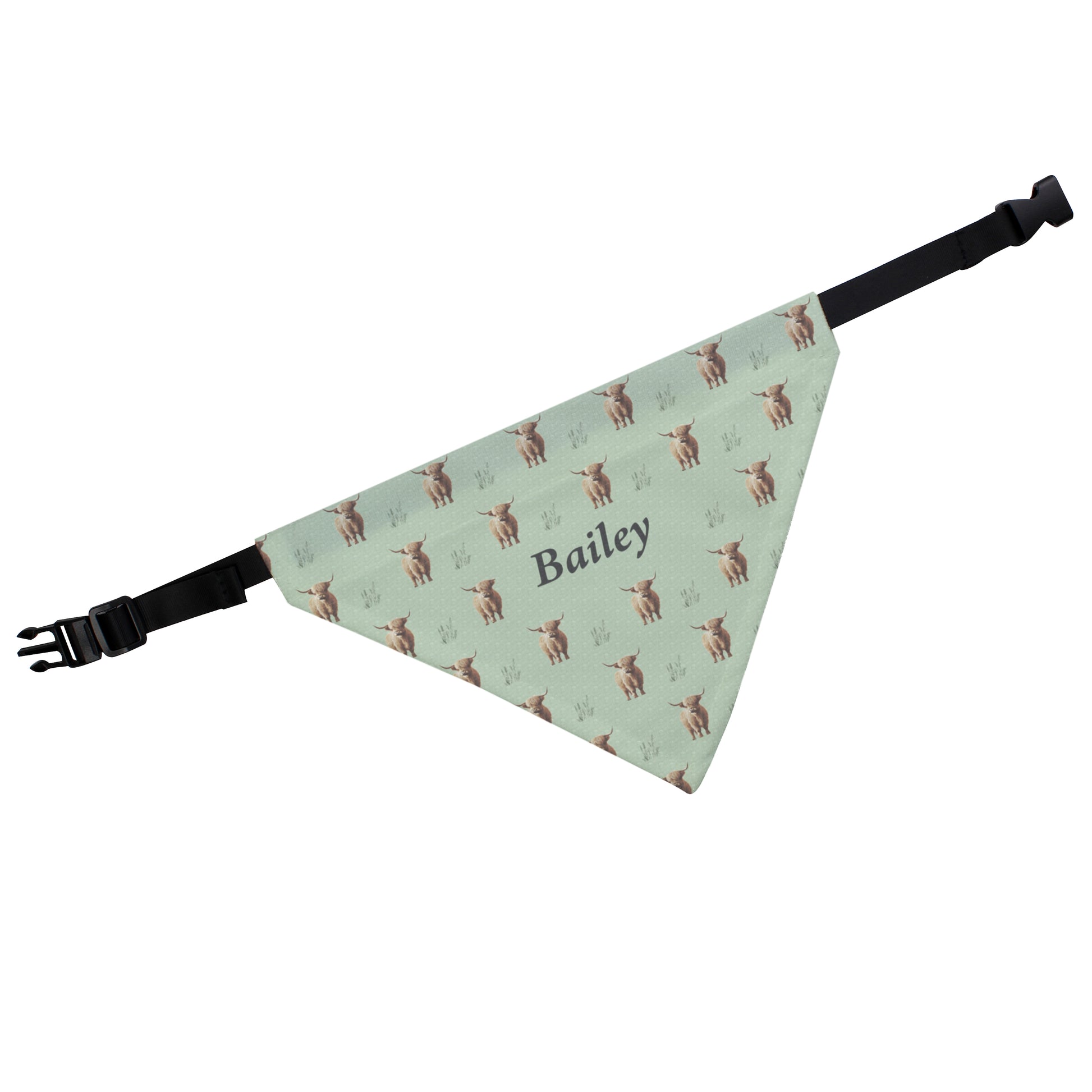 Personalised Highland Cow Dog Bandana – Pet Gift for Dog Owners - image 5