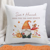 Personalised Autumn Gonk Cushion – Cosy Seasonal Home Birthday Gift