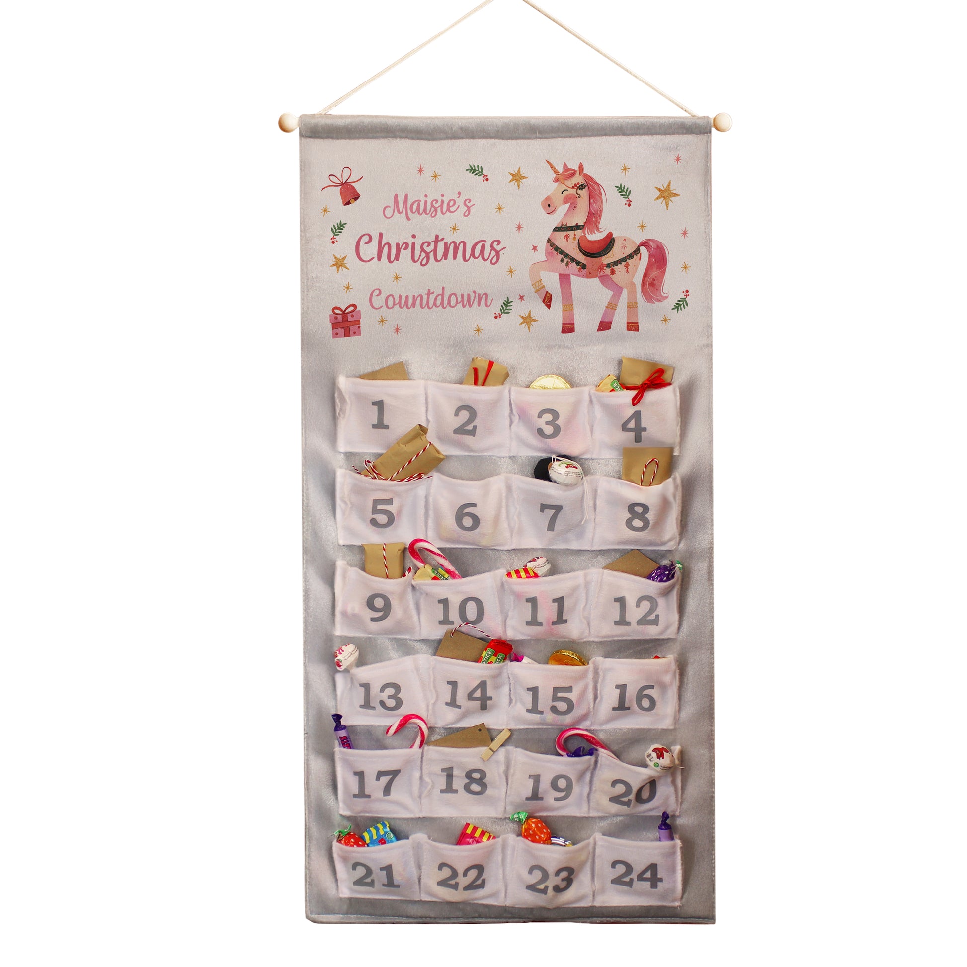 Personalised Unicorn Christmas Advent Calendar – Magical Children's Christmas Gift - image 5