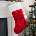 Personalised Special Delivery Red Stocking from Heartfelt Gifts