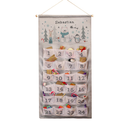 Personalised Polar Bear Advent Calendar – Children's Christmas Countdown Gift - image 5