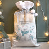 Personalised Polar Bear Christmas Sack – Children's Christmas Gift