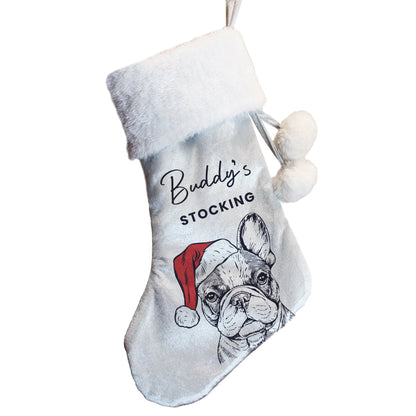 Personalised Dog Breed Christmas Stocking – Dog Lover Christmas Gift - image 4