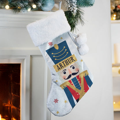 Personalised Nutcracker Christmas Stocking – Children's Christmas Gift - image 3