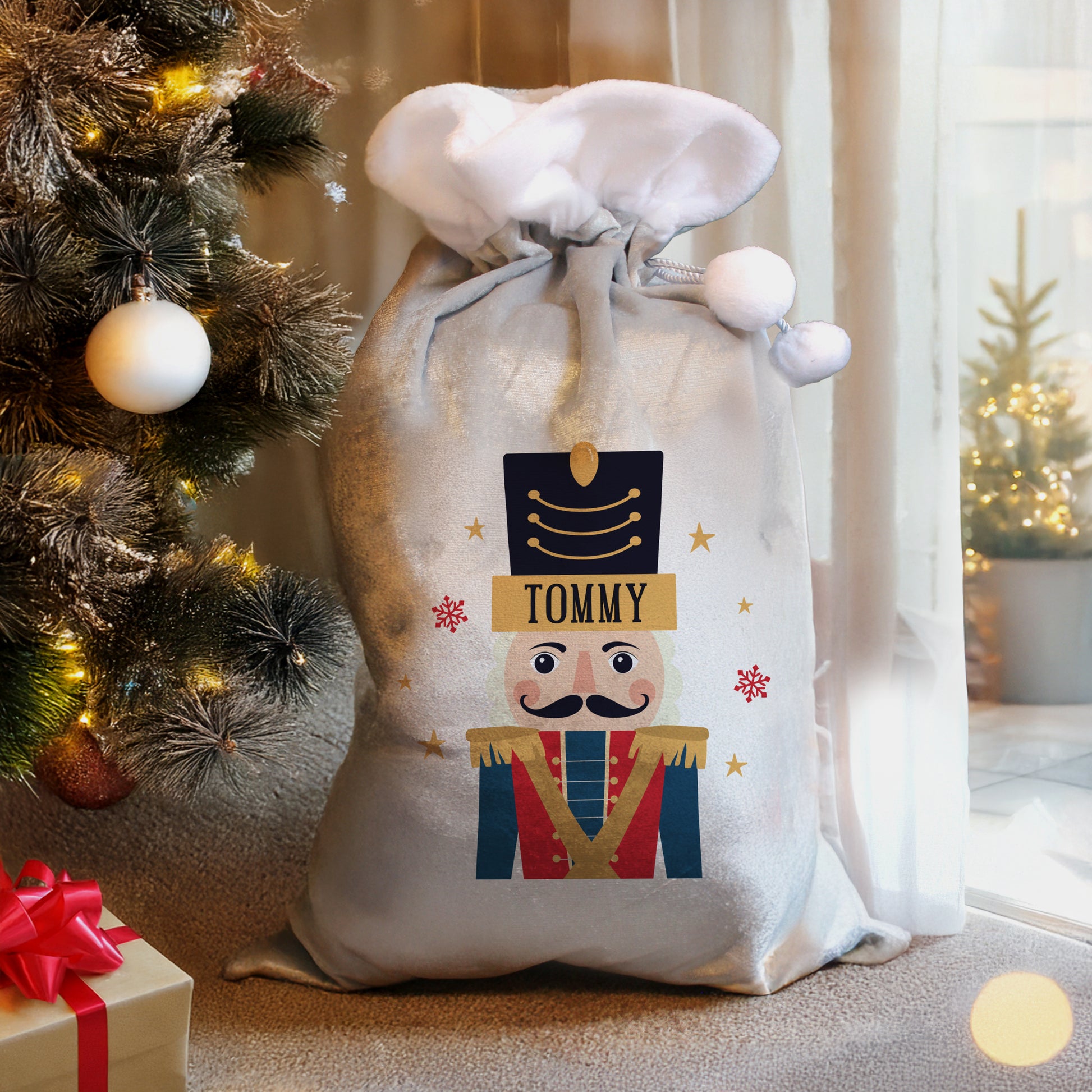 Personalised Nutcracker Christmas Sack – Children's Christmas Gift - image 2