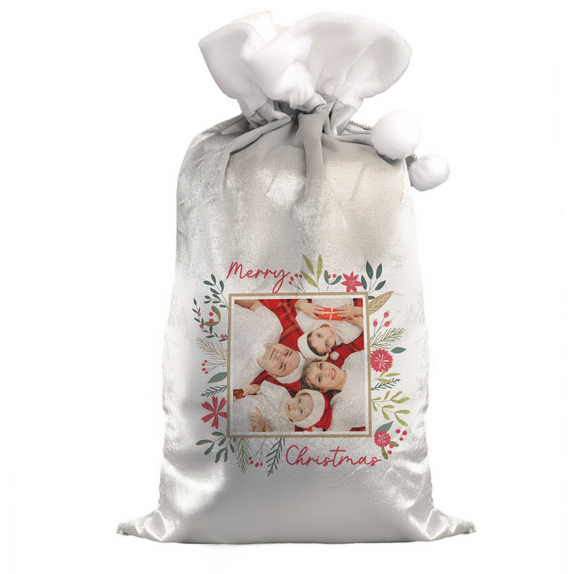 Personalised Photo Upload Christmas Sack – Unique Children's Christmas Gift - image 4