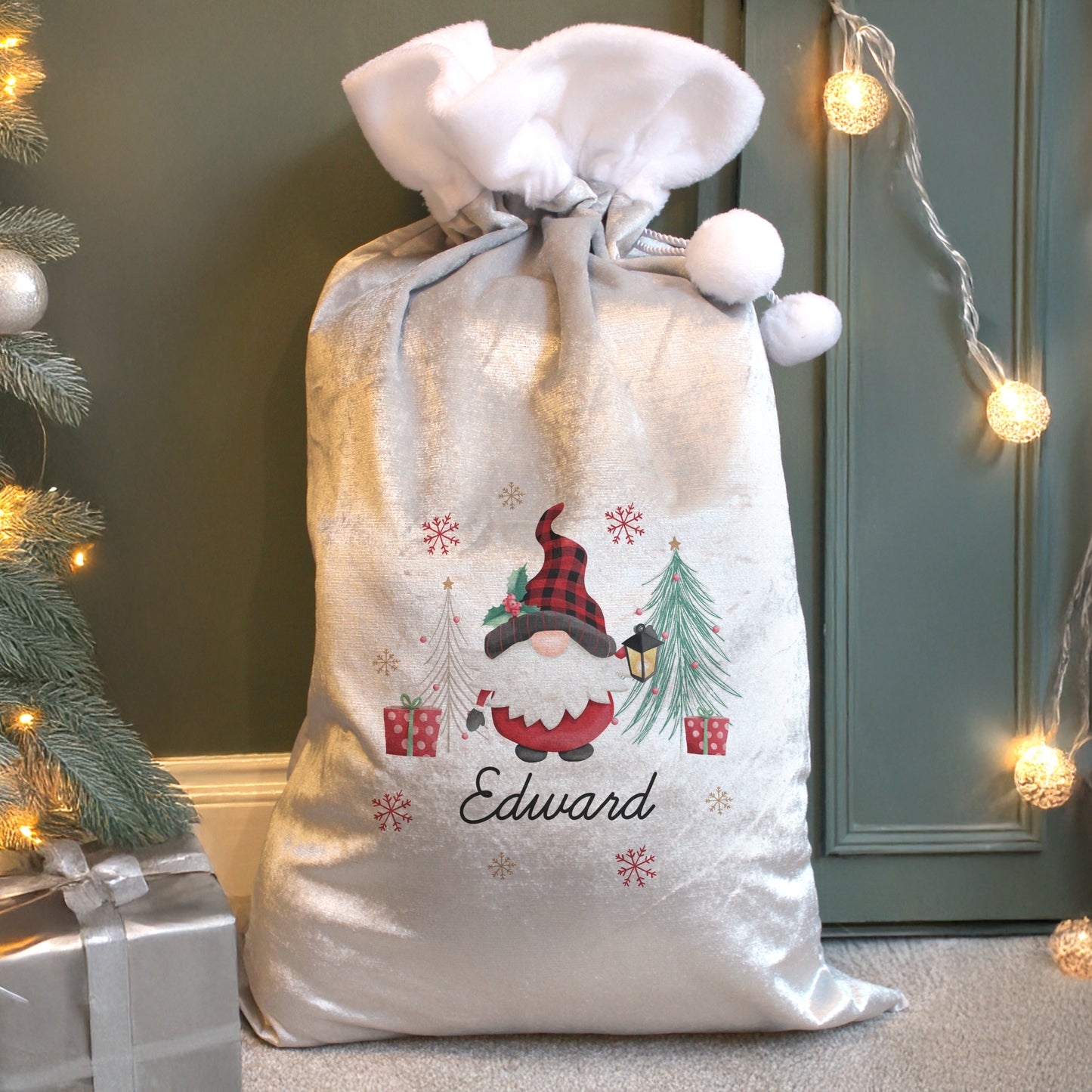 Personalised Gonk Christmas Sack – Children's Christmas Gift