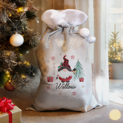 Personalised Gonk Christmas Sack – Children's Christmas Gift - image 2