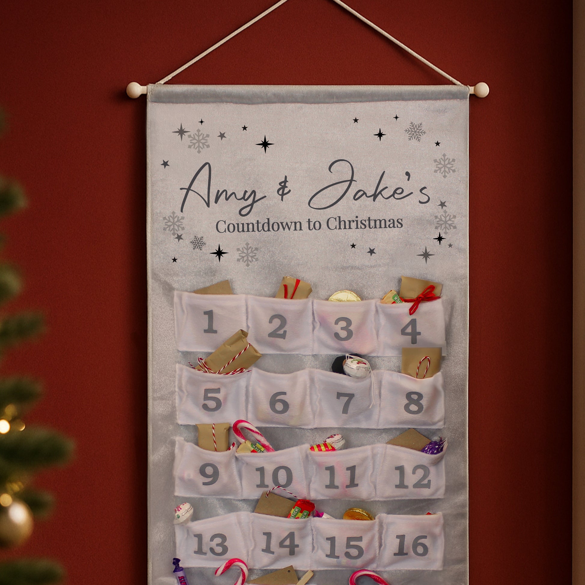 Personalised Family Christmas Advent Calendar – Family Christmas Countdown - image 2
