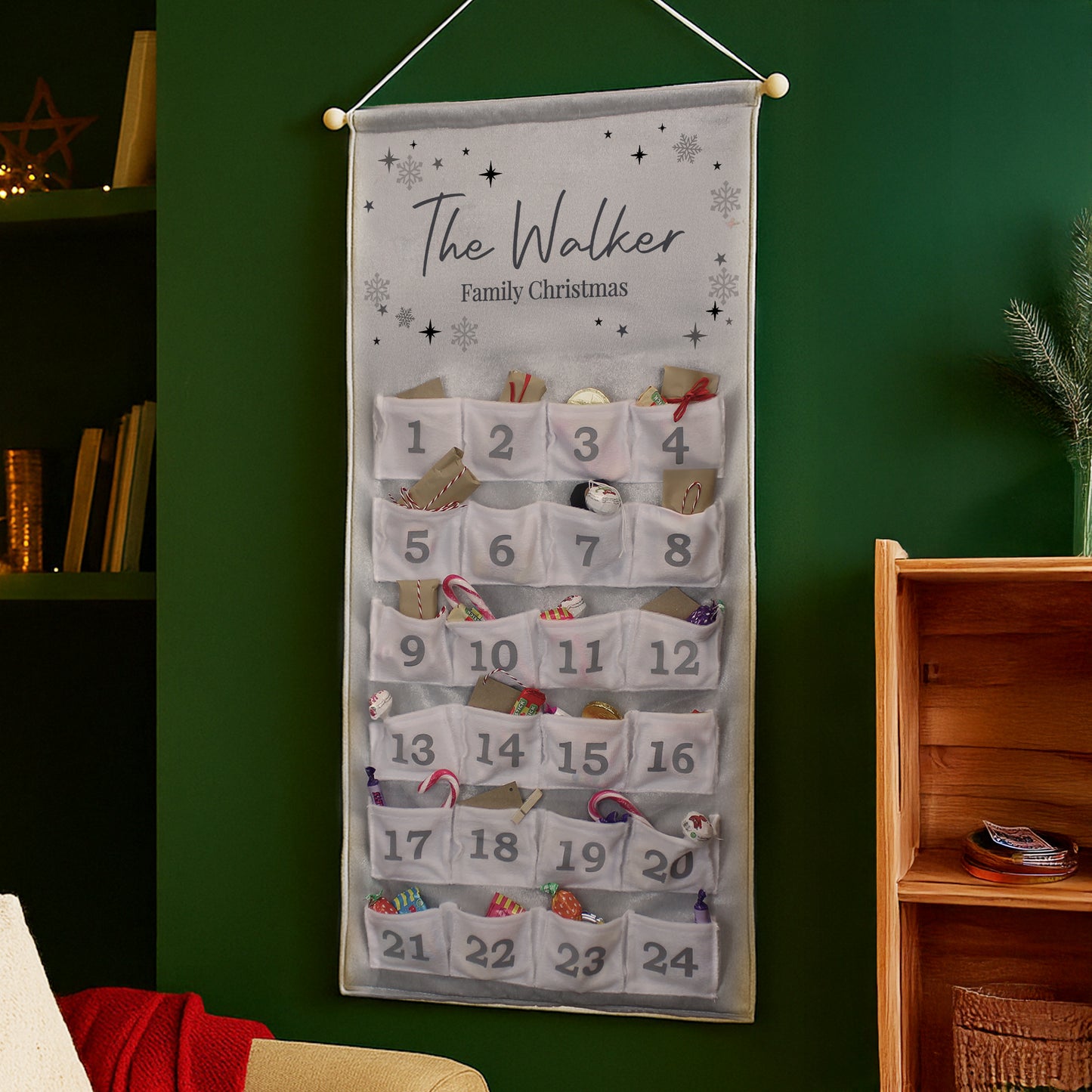 Personalised Family Christmas Advent Calendar – Family Christmas Countdown - image 4