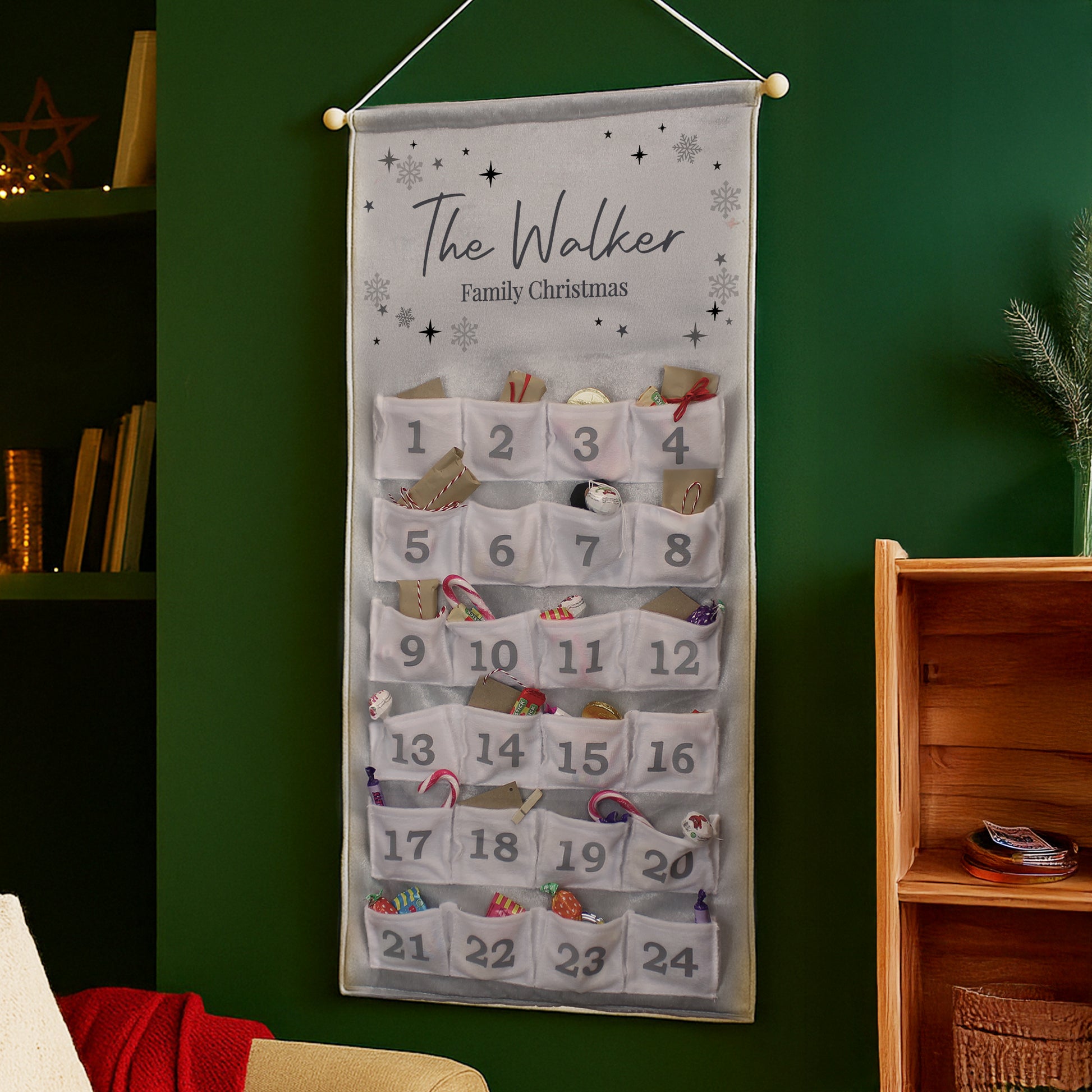 Personalised Family Christmas Advent Calendar – Family Christmas Countdown - image 4