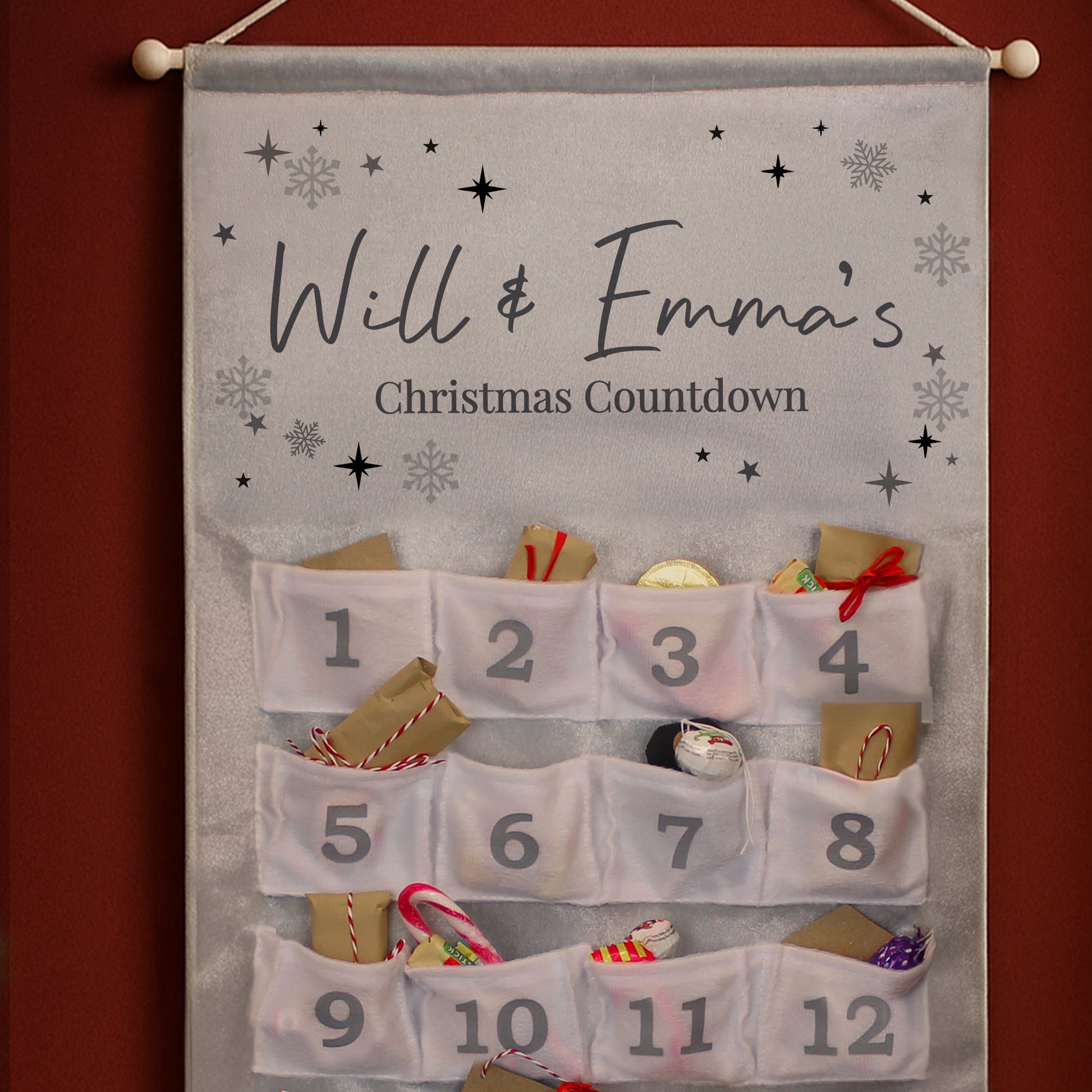 Personalised Family Christmas Advent Calendar – Family Christmas Countdown - image 6