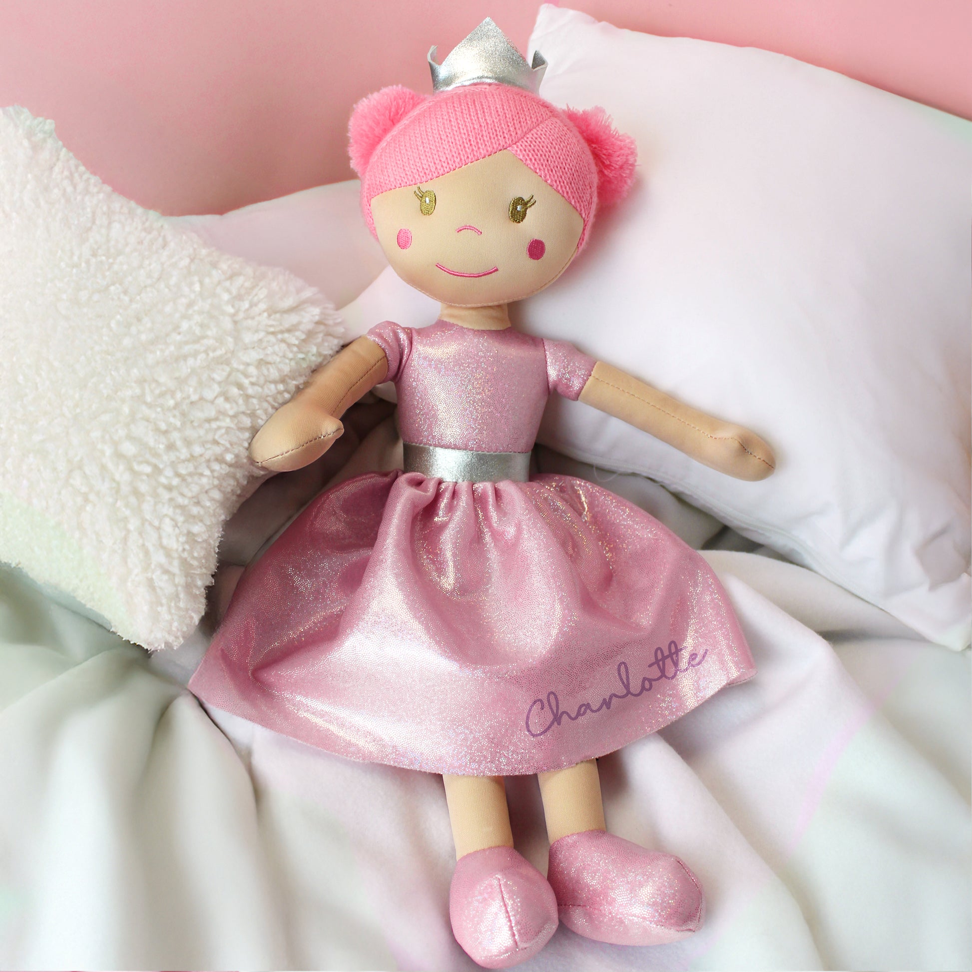 Personalised Princess Rag Doll – Birthday Christmas Gift for Girls - image 3