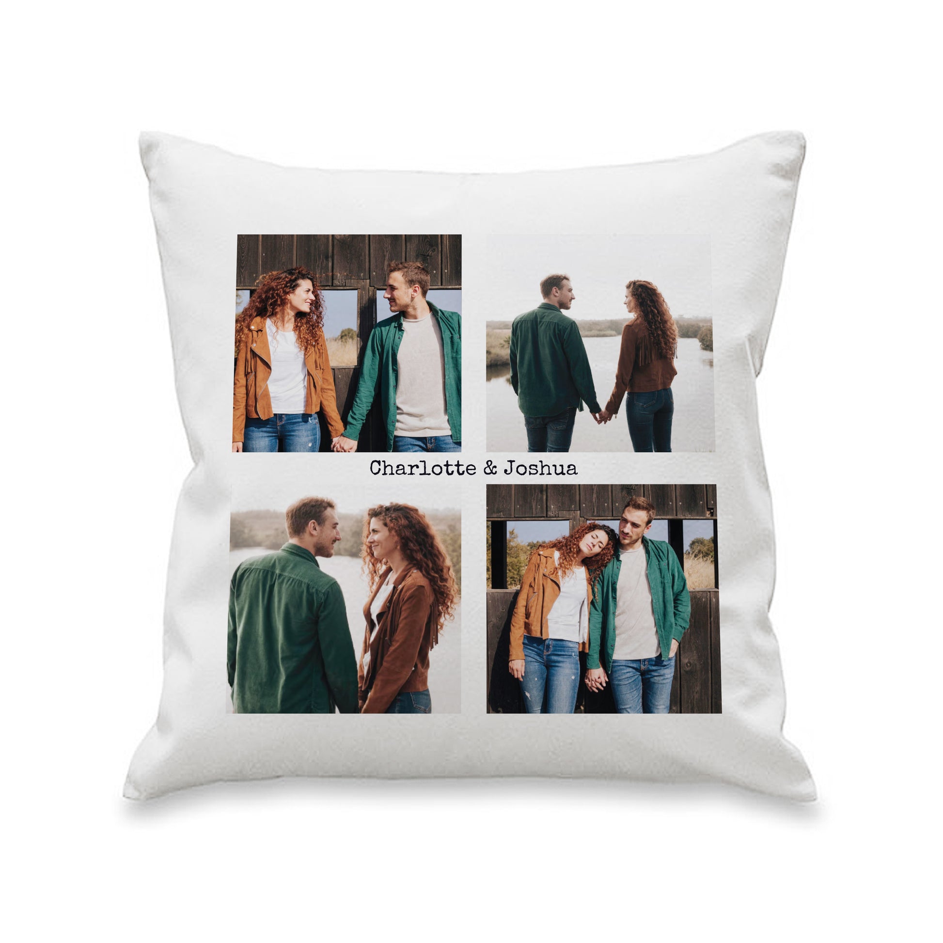 Personalised Multi Photo Upload Cushion – Birthday Christmas Gift - image 5