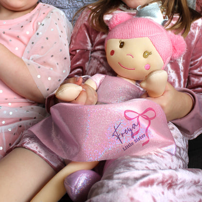 Personalised Bow Princess Rag Doll - image 3