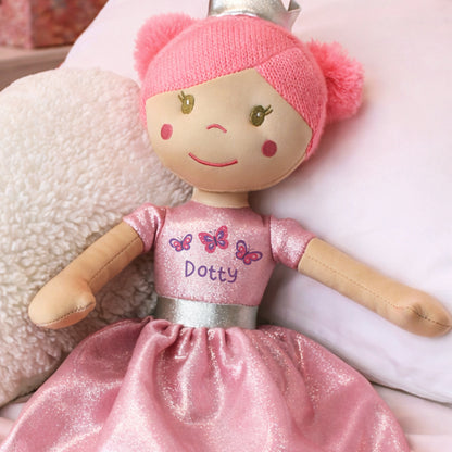 Personalised Butterfly Princess Rag Doll - image 4