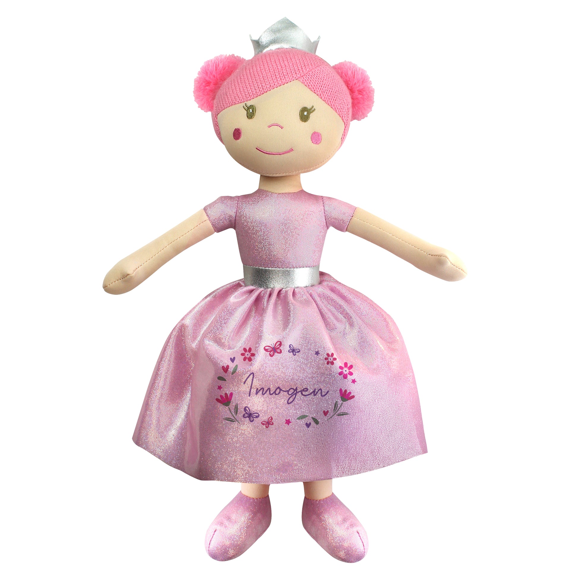 Personalised Floral Princess Rag Doll - image 5