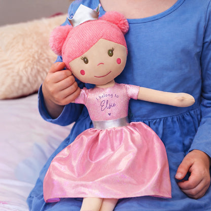 Personalised I Belong To Princess Rag Doll - image 3