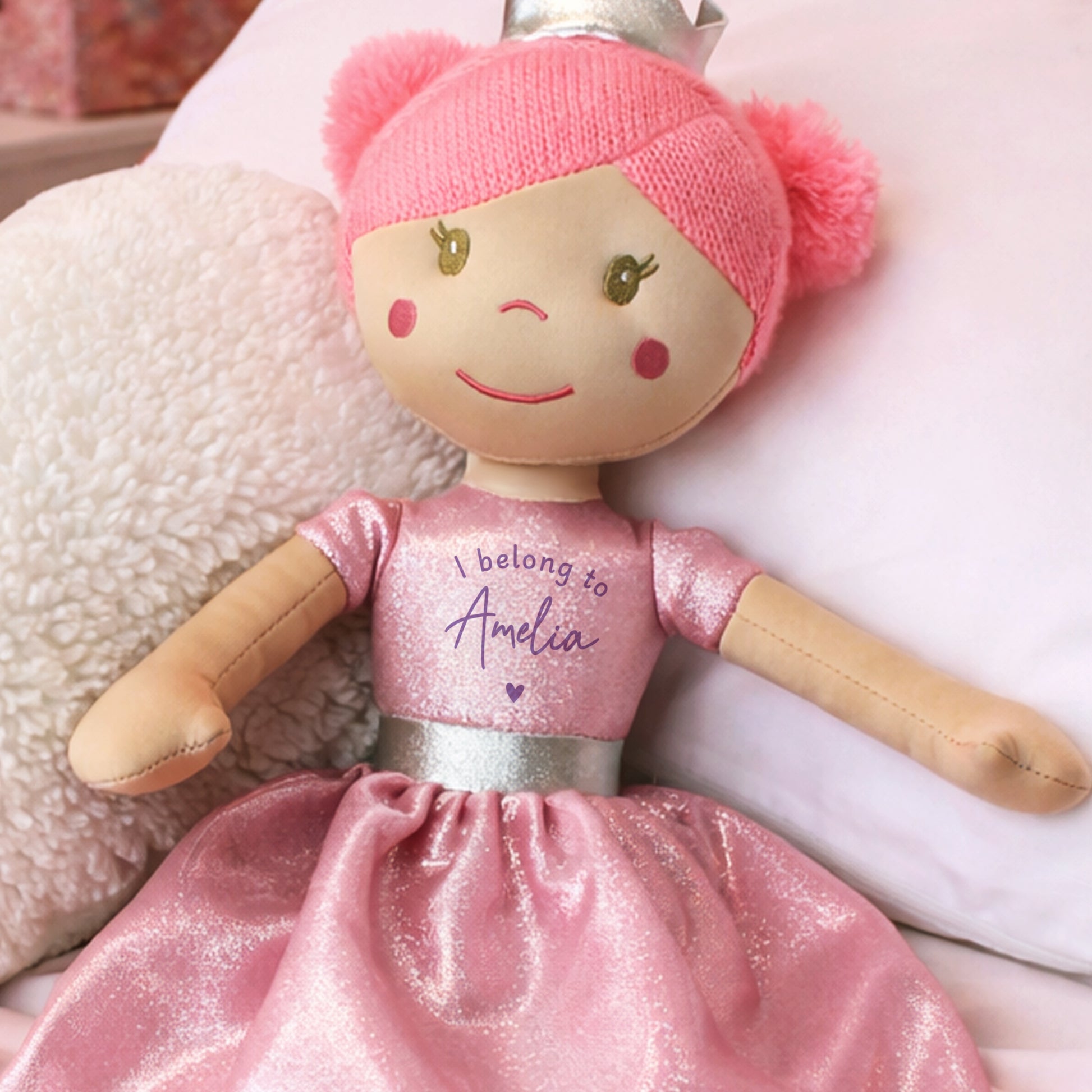 Personalised I Belong To Princess Rag Doll - image 4