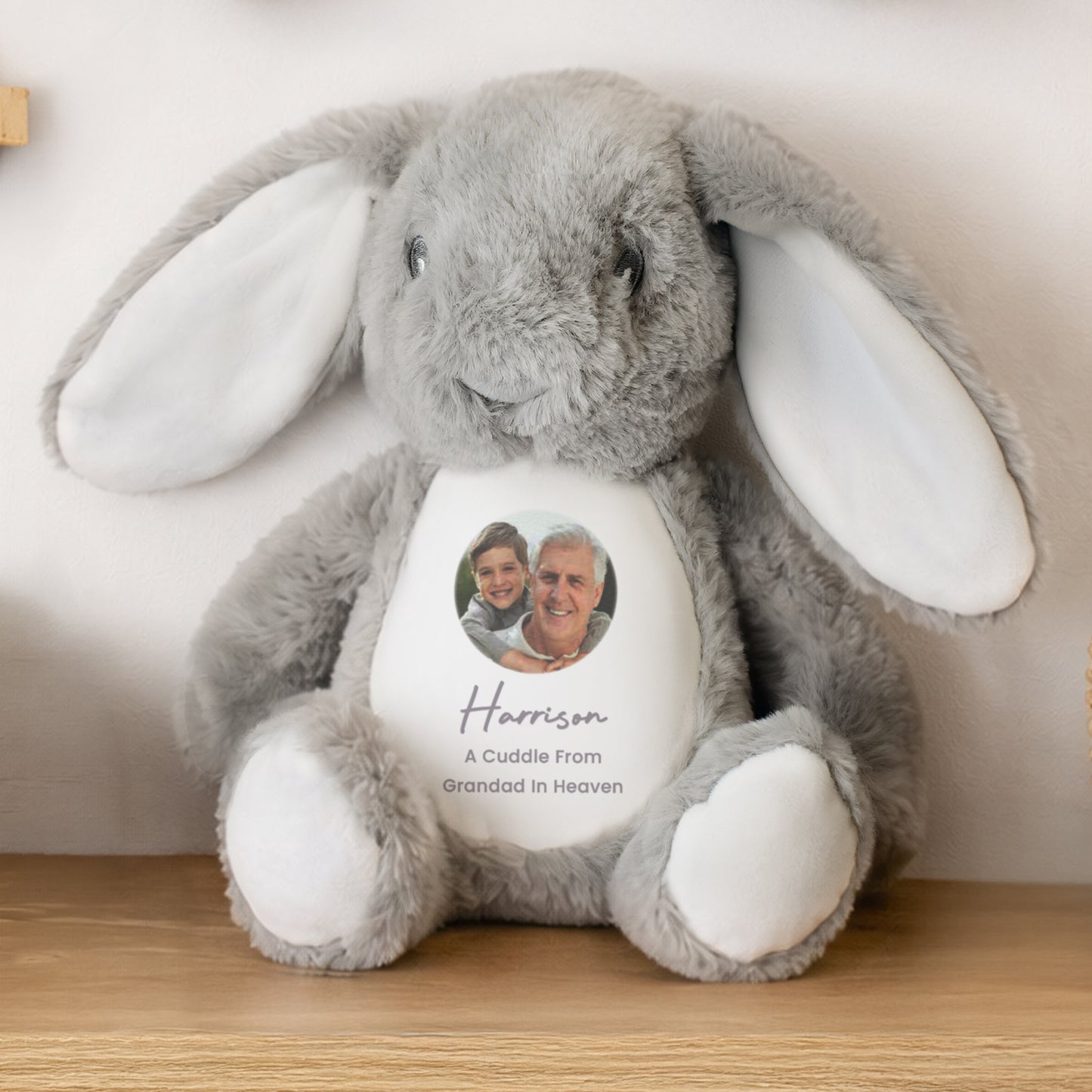 Personalised Sentimental Photo Upload Bunny - image 2