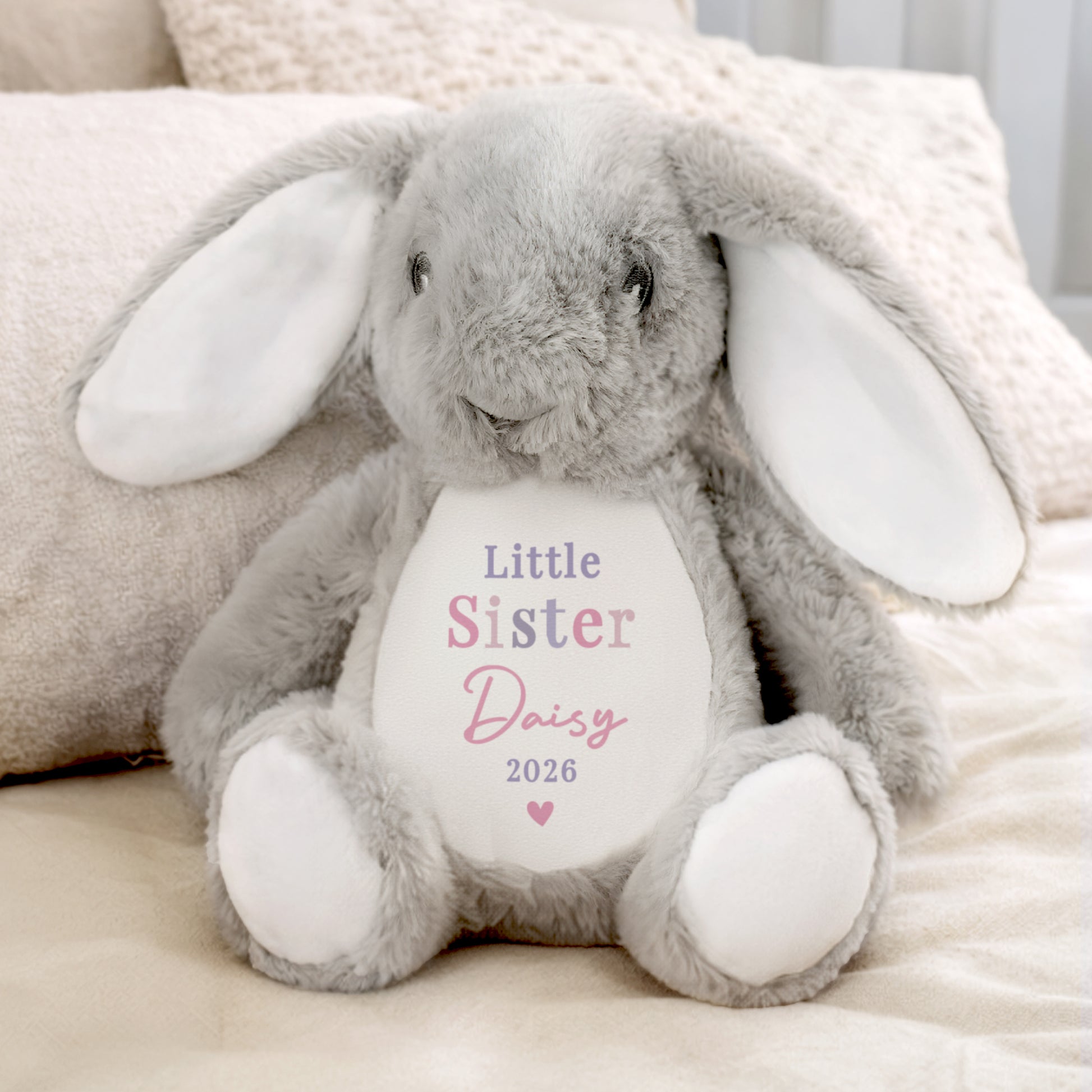 Personalised Sister Bunny from Heartfelt Gifts