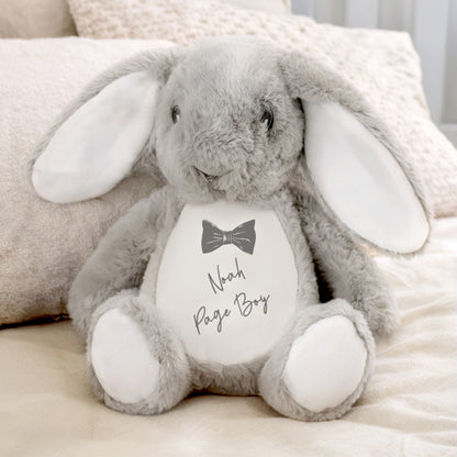 Personalised Bow Tie Bunny from Heartfelt Gifts