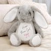 Personalised Pink Bow Bunny