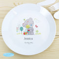 Personalised Tiny Tatty Teddy Cuddle Bug Plastic Plate from Heartfelt Gifts