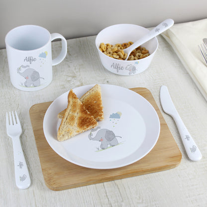 Personalised Hessian Elephant Plastic Mug - image 5