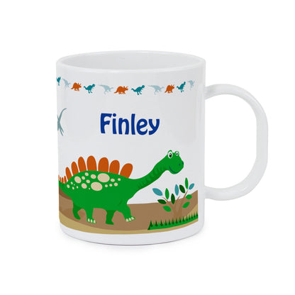 Personalised Dinosaur Plastic Mug - image 2