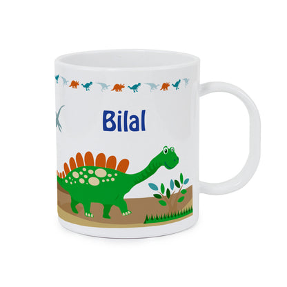 Personalised Dinosaur Plastic Mug - image 6