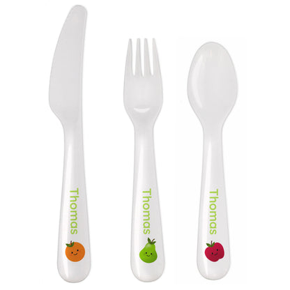 Personalised Healthy Eating Plastic Cutlery - image 2