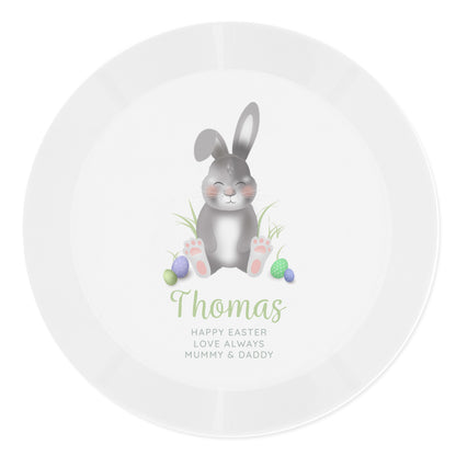 Personalised Easter Bunny Plastic Plate - image 5