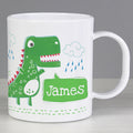 Personalised Be Roarsome Dinosaur Plastic Mug from Heartfelt Gifts