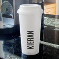 Personalised Name Insulated Reusable Eco Travel Cup from Heartfelt Gifts