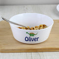 Personalised Dinosaur Plastic Bowl from Heartfelt Gifts