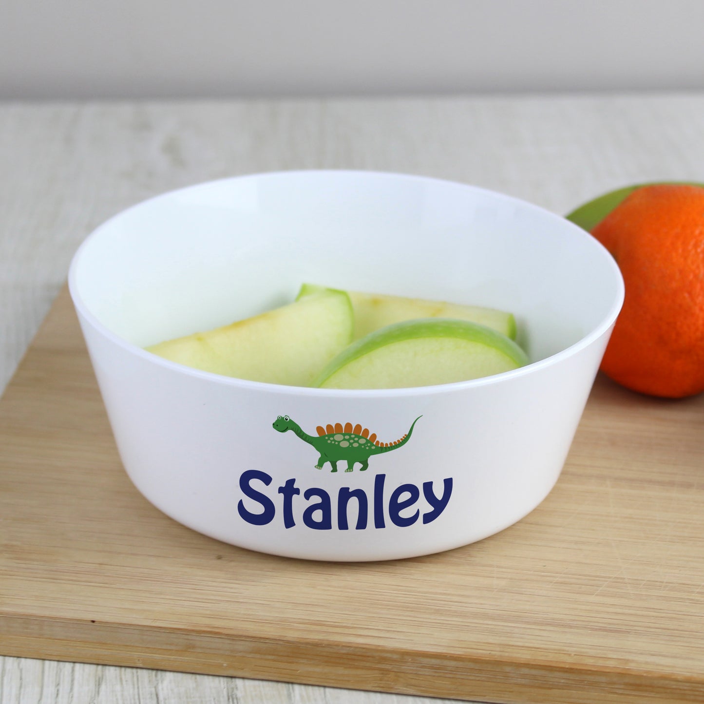 Personalised Dinosaur Plastic Bowl - image 3