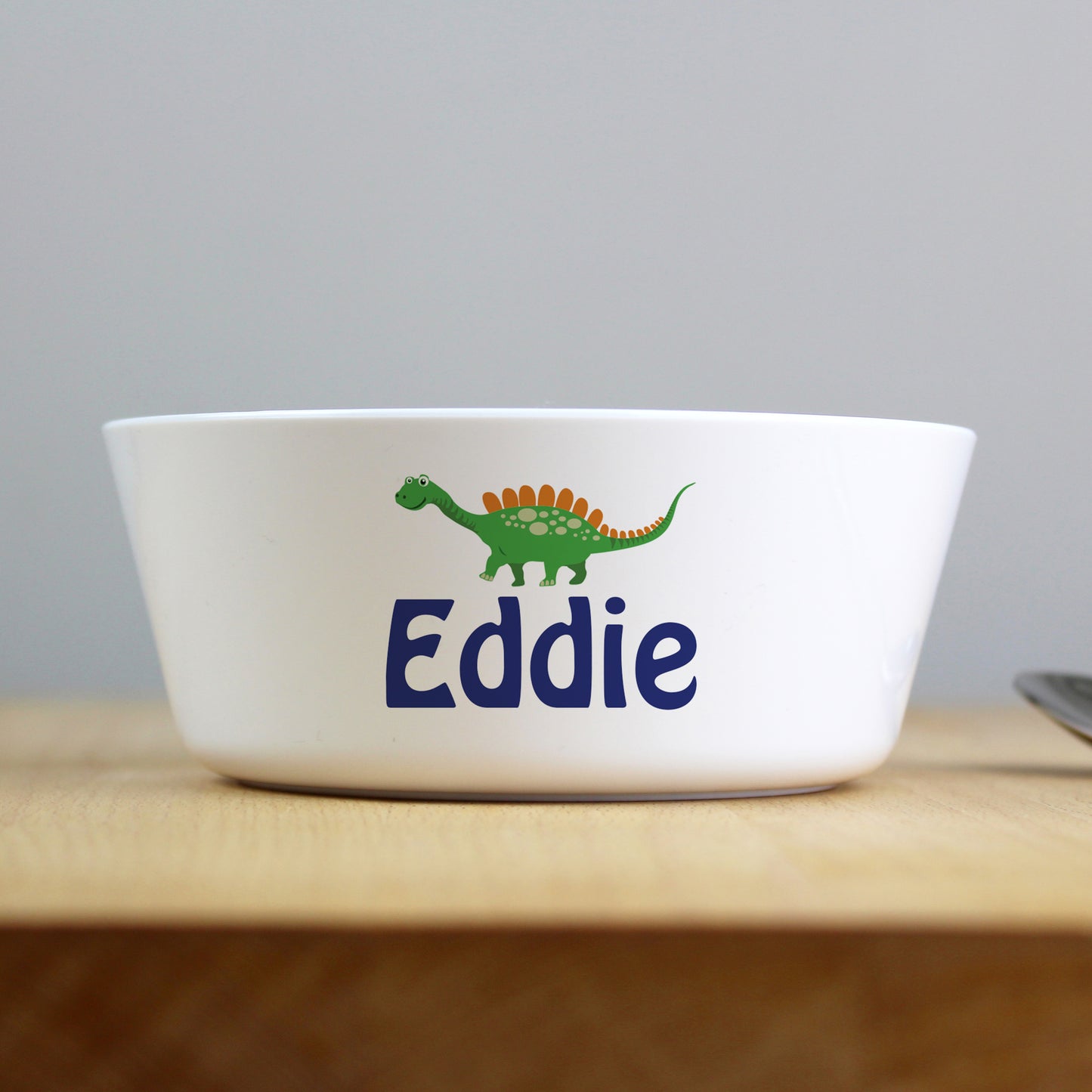 Personalised Dinosaur Plastic Bowl - image 4