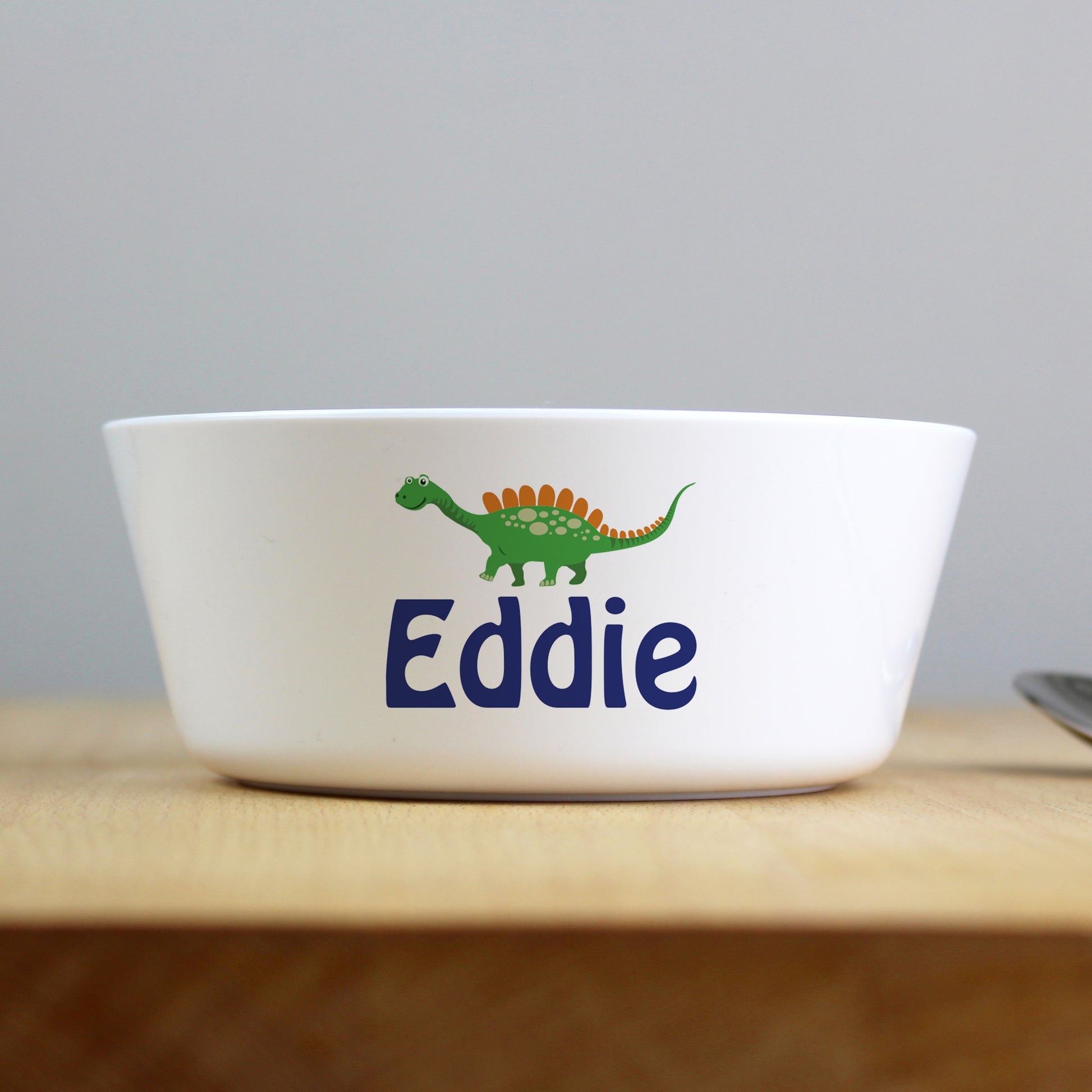 Personalised Dinosaur Plastic Bowl - image 4