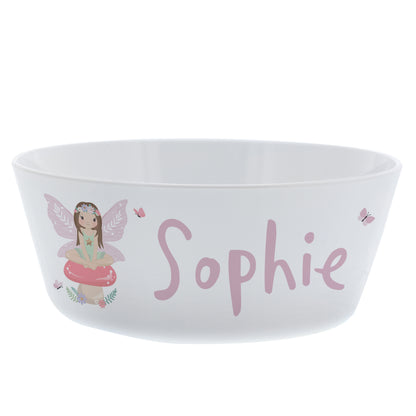 Personalised Toadstool Fairy Plastic Bowl - image 4