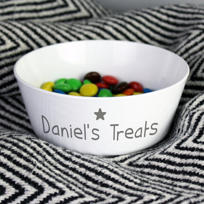 Personalised Name Only Plastic Bowl - image 4