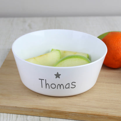 Personalised Name Only Plastic Bowl - image 5
