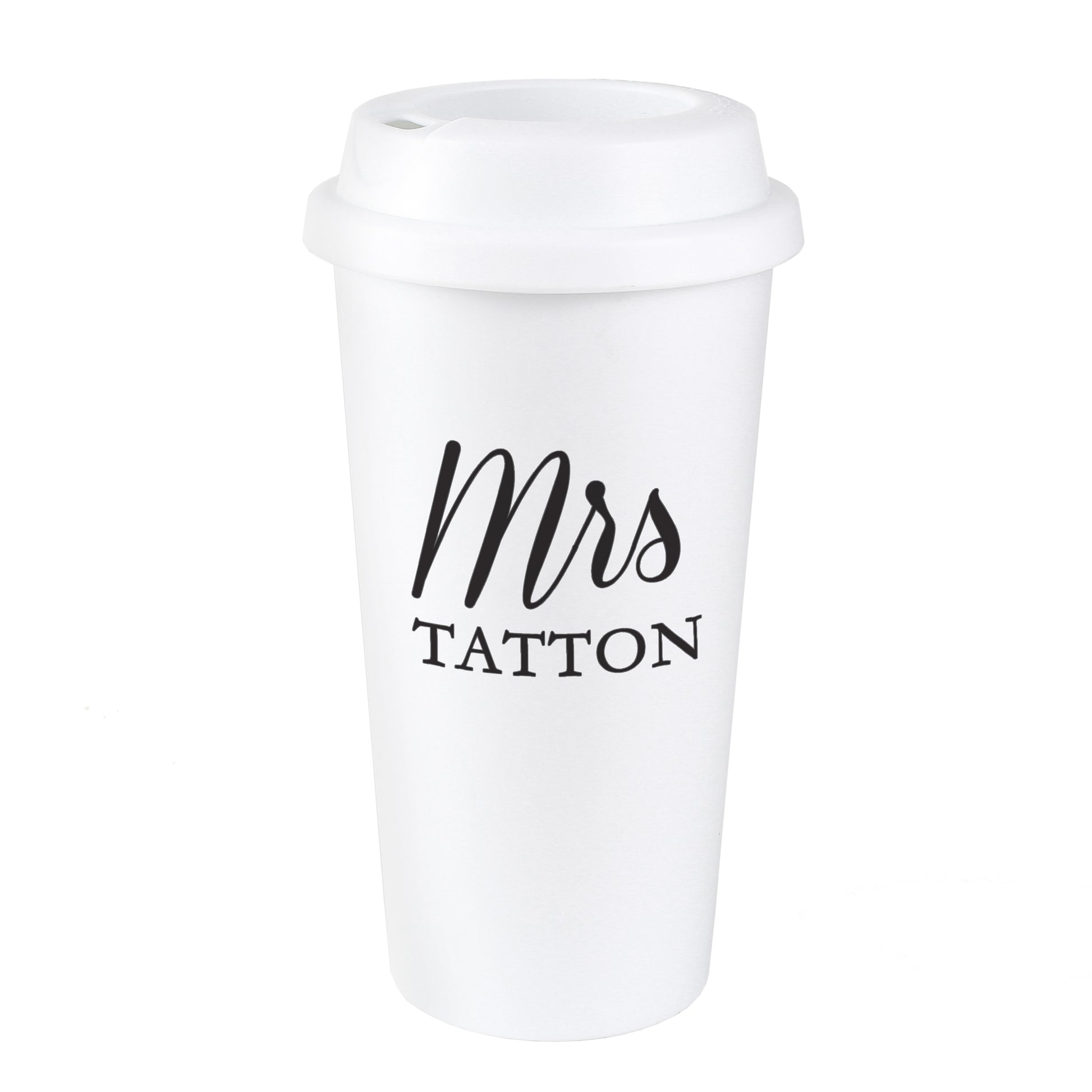 Personalised Free Text Insulated Reusable Eco Travel Cup - image 4