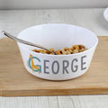 Personalised Animal Alphabet Plastic Bowl from Heartfelt Gifts