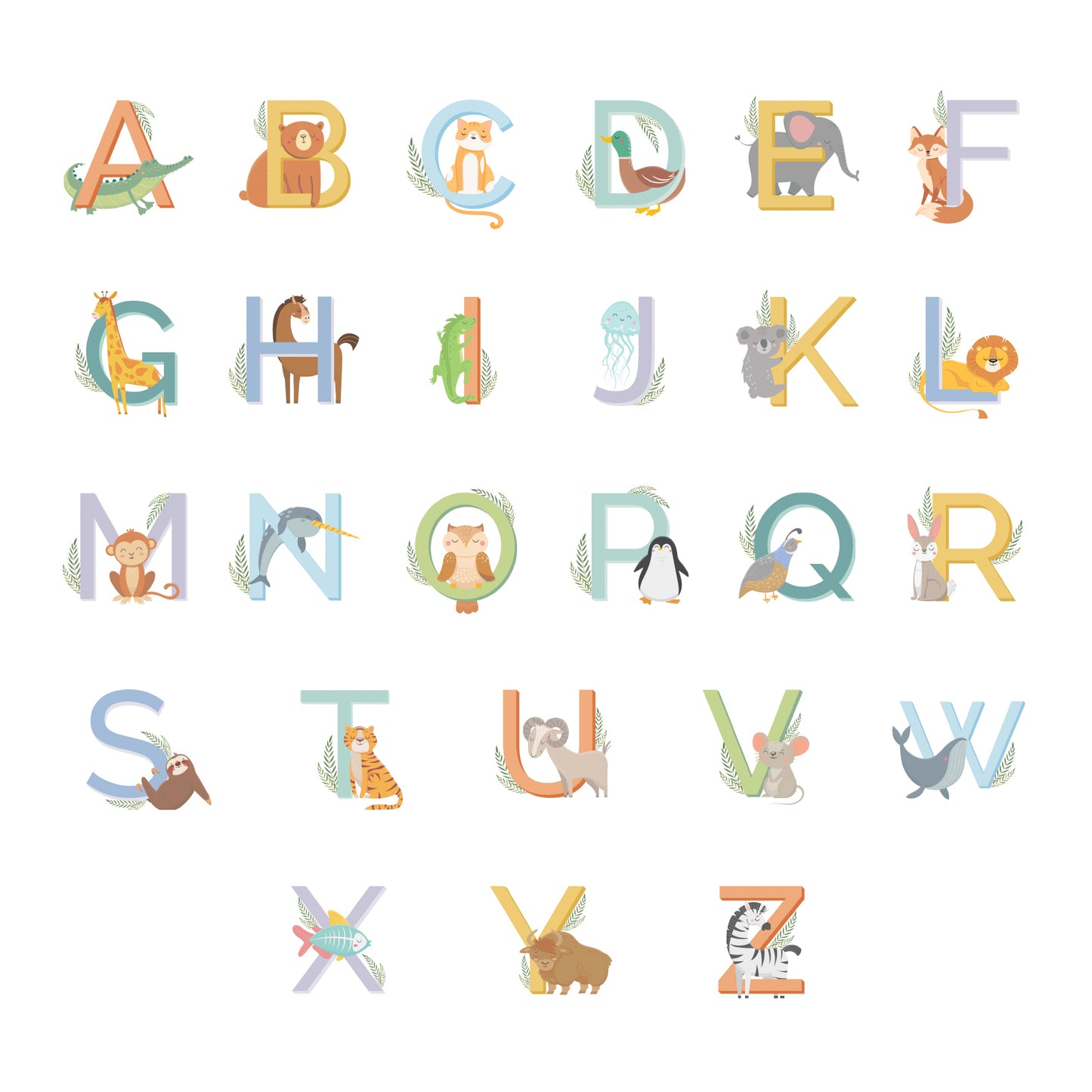 Personalised Animal Alphabet Plastic Bowl - image 5