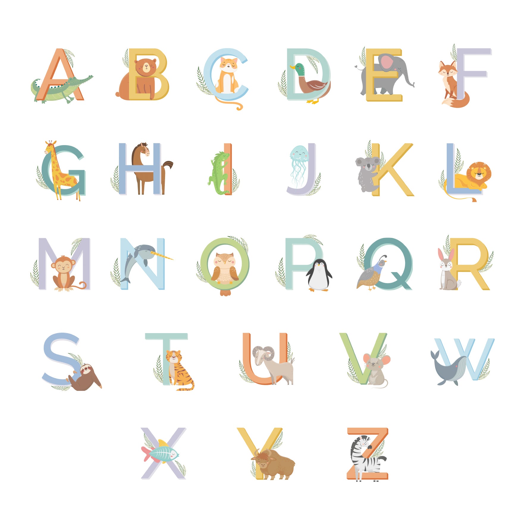 Personalised Animal Alphabet Plastic Bowl - image 5