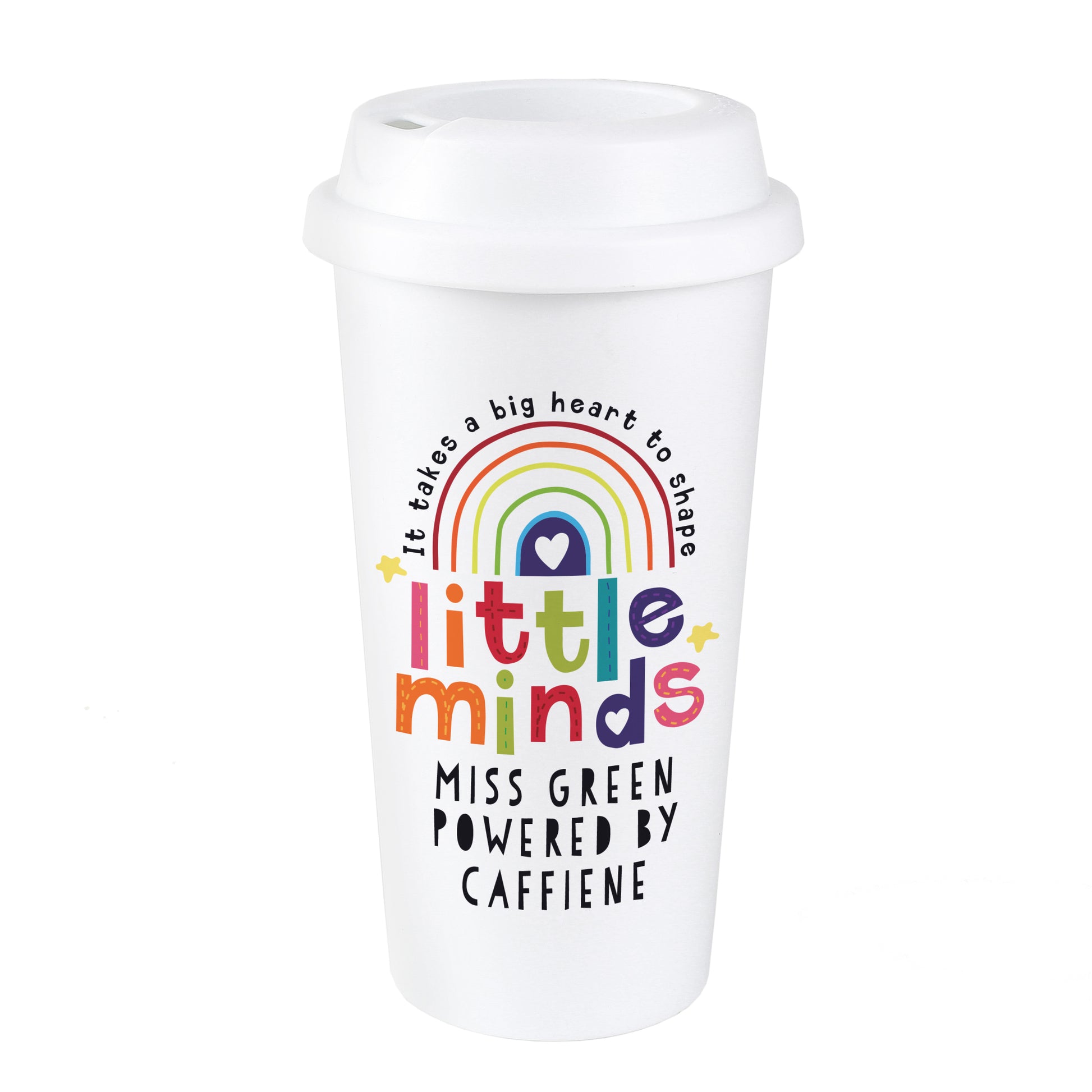 Personalised Shape Little Minds Travel Mug - image 5