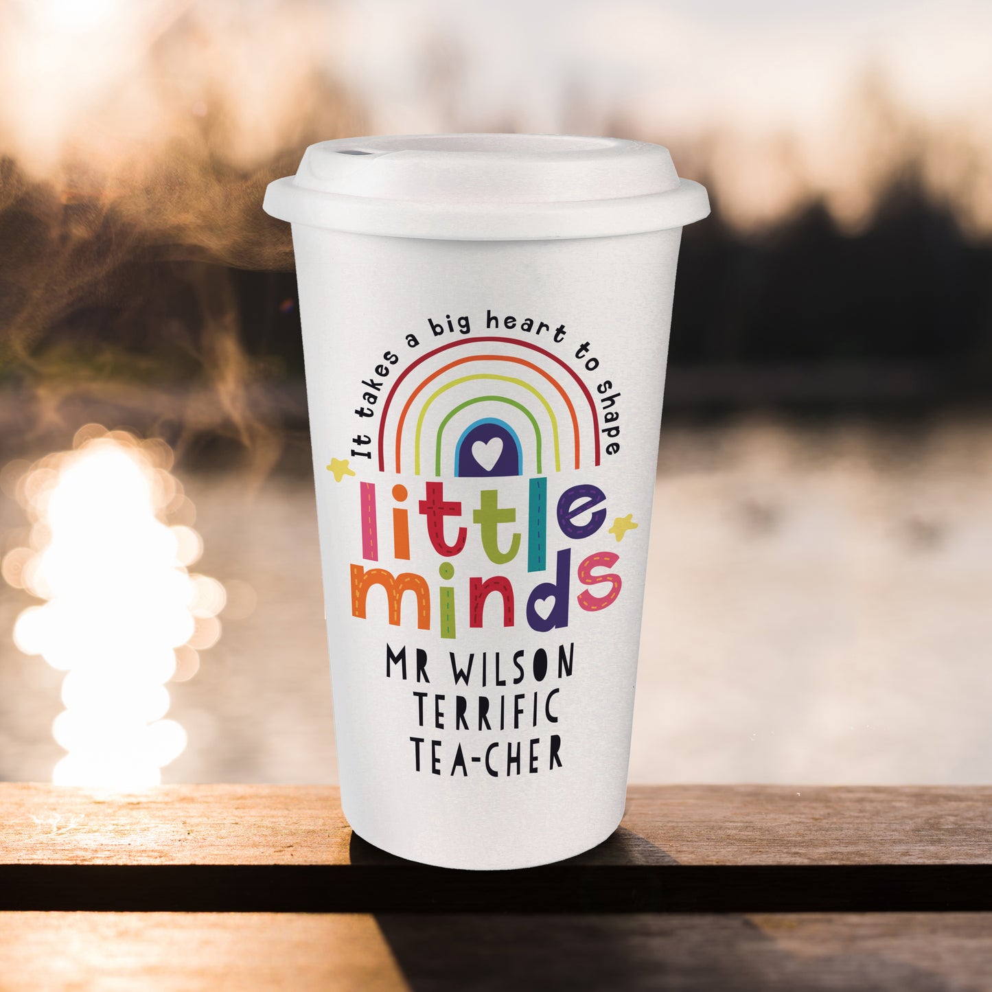 Personalised Shape Little Minds Travel Mug - image 6