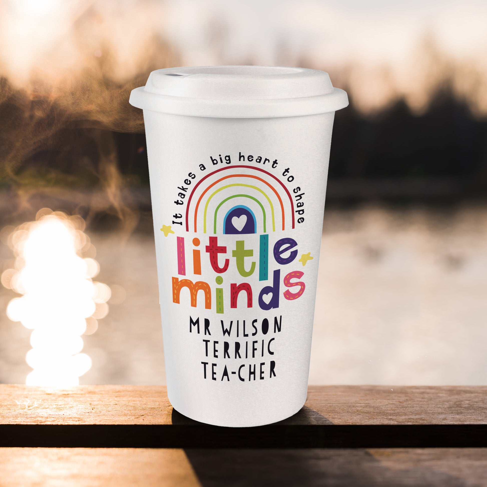 Personalised Shape Little Minds Travel Mug - image 6