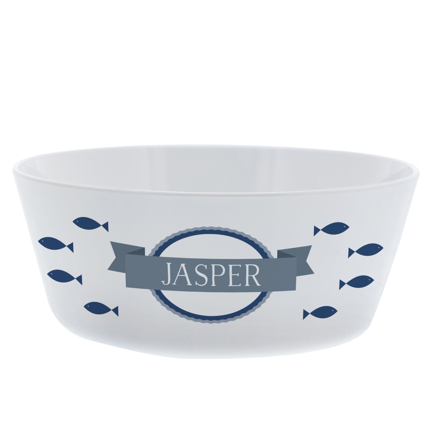 Personalised Fish Plastic Cat Bowl - image 4